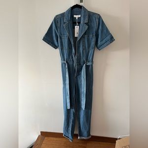 Dynamite Denim Shortsleeve jumpsuit